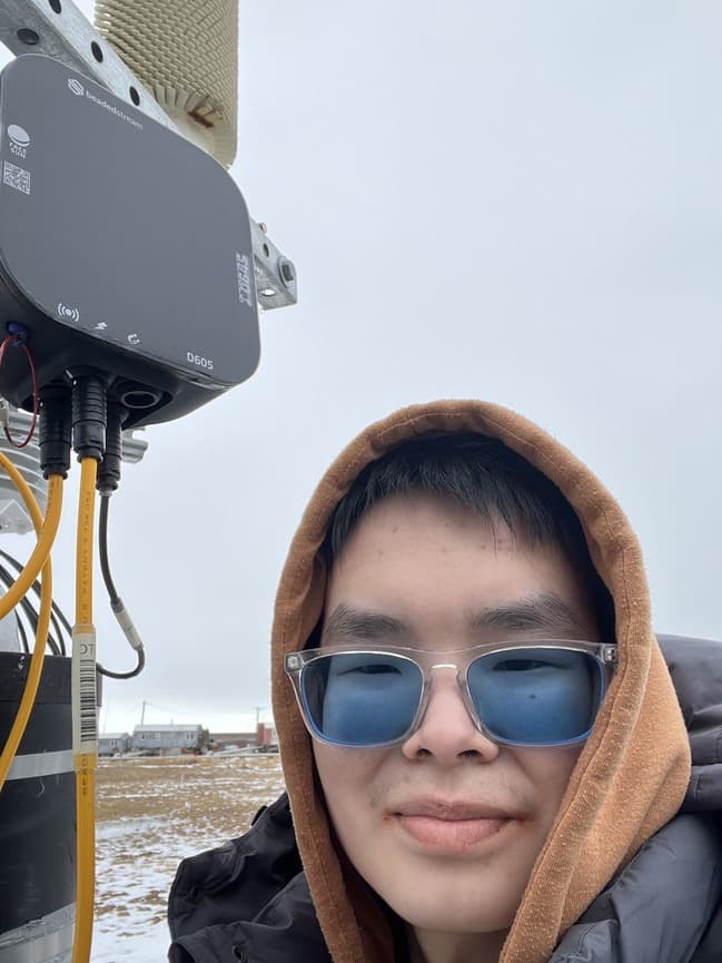 Remote Hands technician Peyton