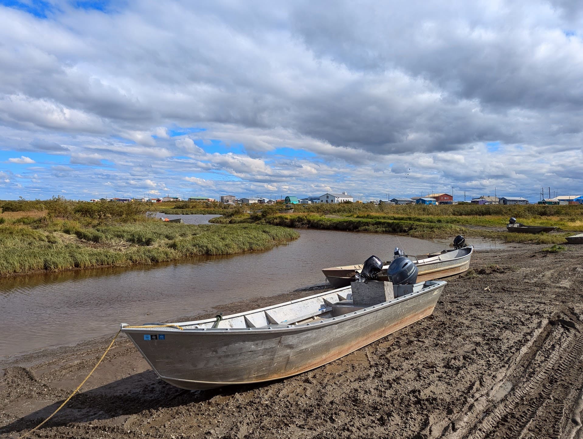 Community interaction or technology in Alaska